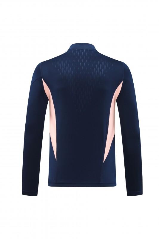 25/26 أجاكس جاكيت بنصف سحاب أزرق داكن + بنطلون طويل