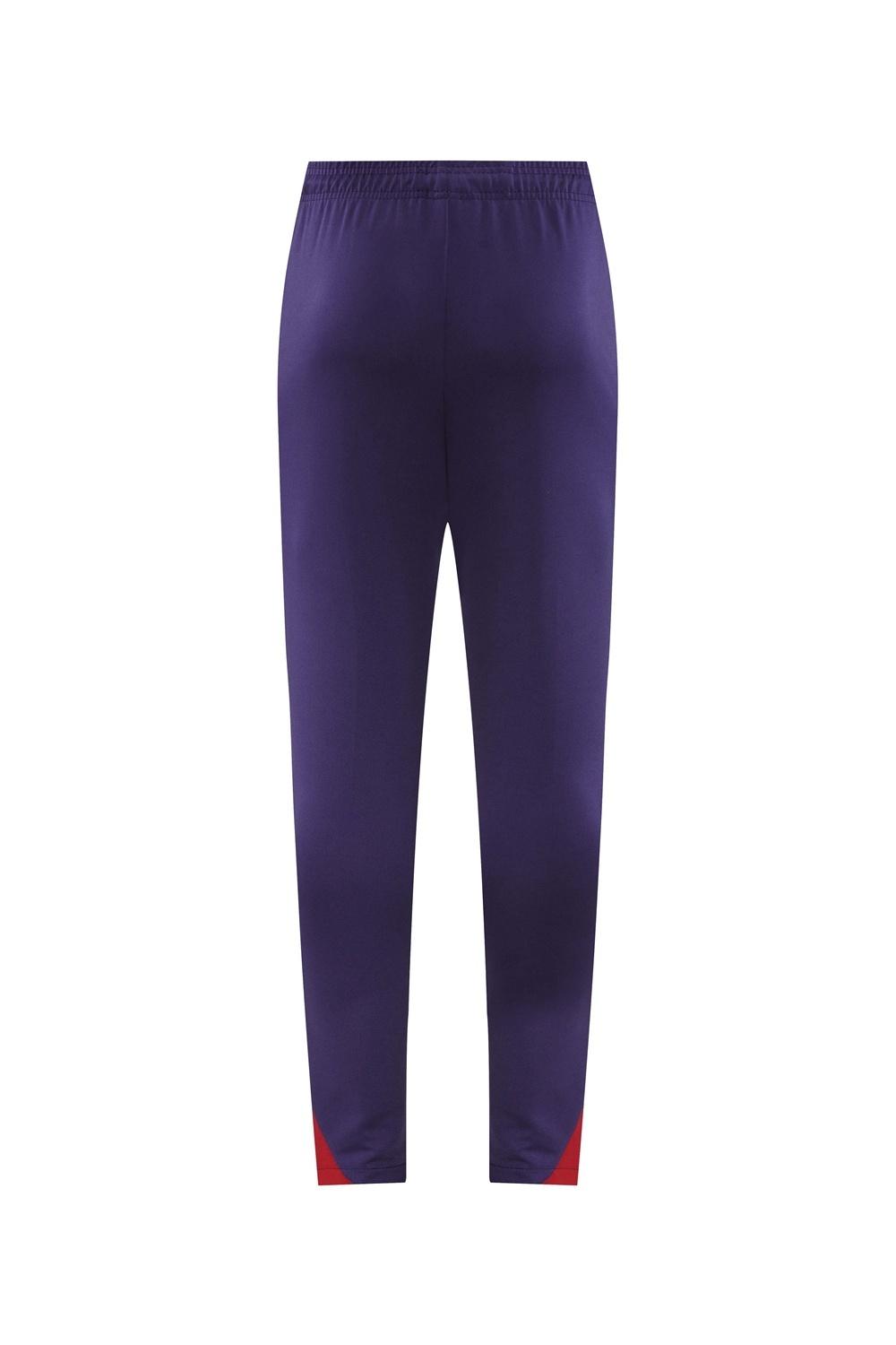 2025 إنجلترا 2025 جاكيت إنجليزي بنصف سحاب بنفسجي + بنطلون طويل