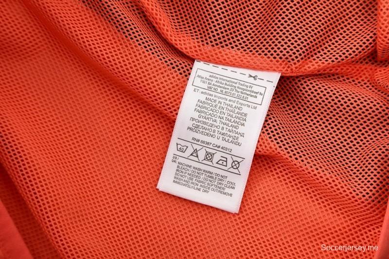 25/26 بايرن ميونيخ برتقالي S-3XL نصف سحاب جاكيت + بنطلون طويل + بنطلون طويل