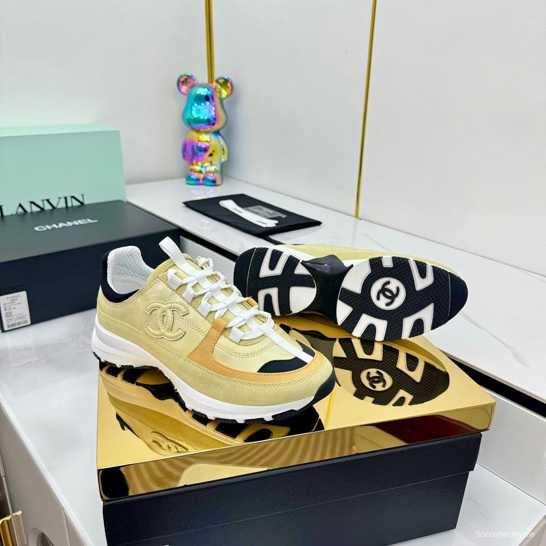 شانيل 2025 شانيل 2025 حذاء رياضي كاجوال بنعل مكتنزة - LY00310