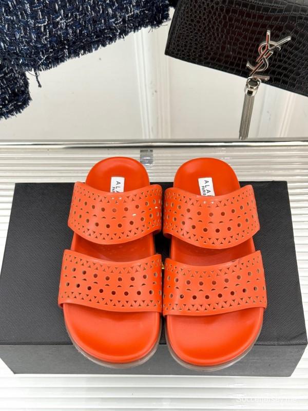 صندل آليا لربيع وصيف 2025 لربيع وصيف 2025 صندل كاجوال مخرم بالليزر - KFY00260