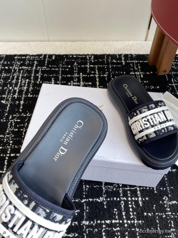 أحدث صنادل ديور لربيع وصيف 2025 لربيع وصيف 2025 ذات نعل رغوي خفيف للغاية - KFY00260