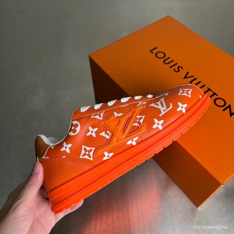 لويس فويتون LV x فاريل ويليامز مجموعة أحذية رياضية كاجوال بلاتفورم من لويس فويتون LV x فاريل ويليامز - YC