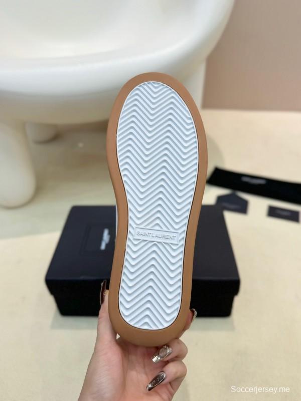 حذاء بتصميم ريترو لربيع وصيف 2025 من سلسلة SL61 من سان لوران SAINT LAURENT كاجوال - AS00330