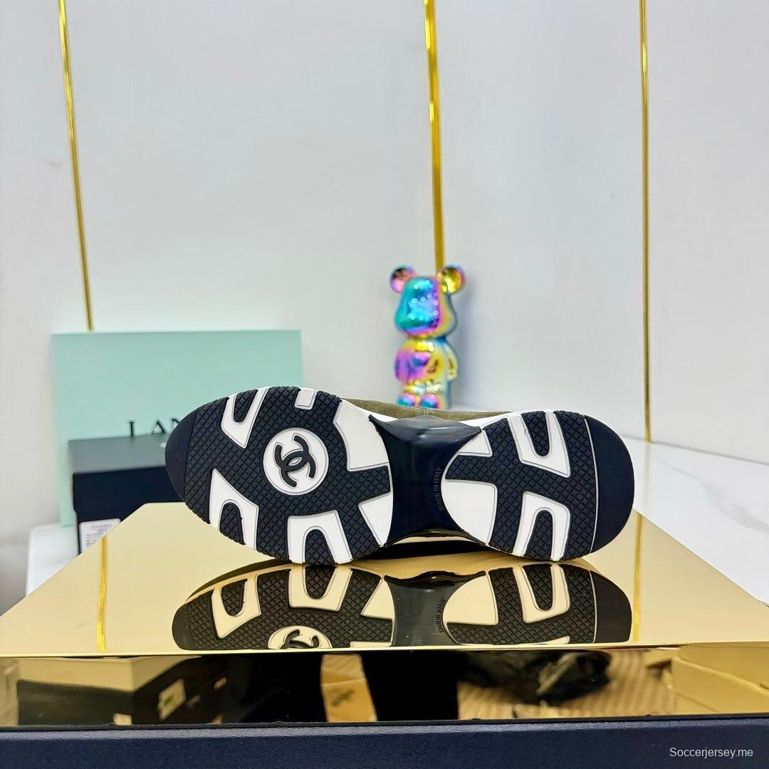 شانيل 2025 شانيل 2025 حذاء رياضي كاجوال بنعل مكتنزة - LY00310