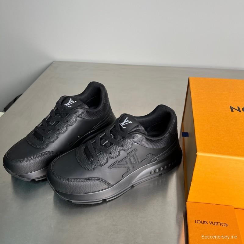 حذاء كاجوال كلاسيكي من الجلد الكلاسيكي برباط عند الأصابع المستديرة - YC