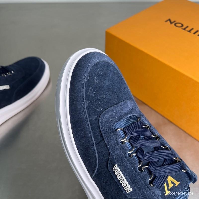 حذاء سنيكرز لوي فويتون بيفرلي هيلز الرياضي منخفض الساق - YC