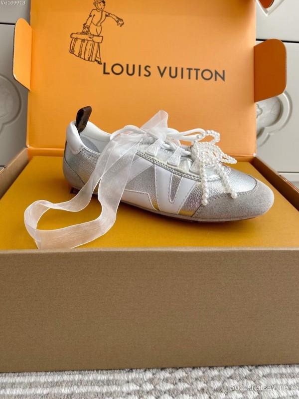 حذاء الباليه الرياضي سنيكرينا من لويس فويتون SNEAKERINA مع رقاقة - AS00350