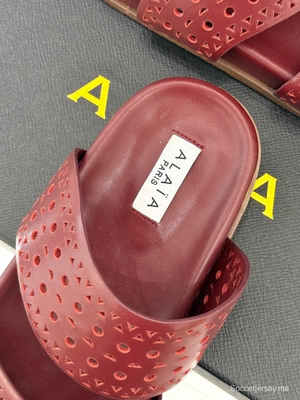 صندل آليا لربيع وصيف 2025 لربيع وصيف 2025 صندل كاجوال مخرم بالليزر - KFY00260