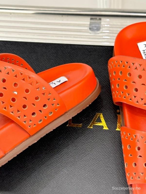 صندل آليا لربيع وصيف 2025 لربيع وصيف 2025 صندل كاجوال مخرم بالليزر - KFY00260