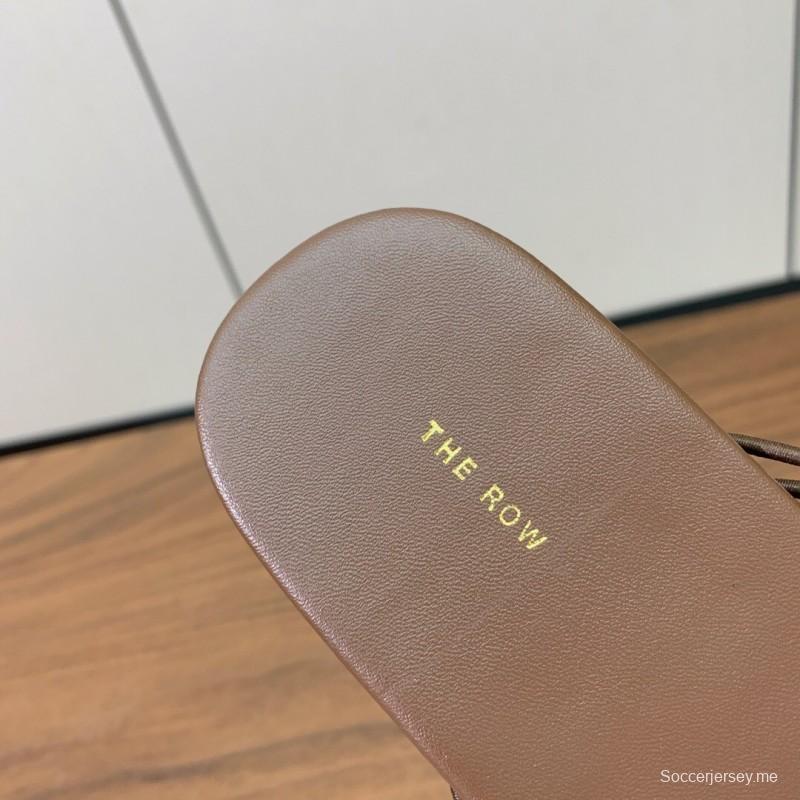 صندل شبكي روماني من ذا رو 2025 بتصميم بسيط - KFY00210