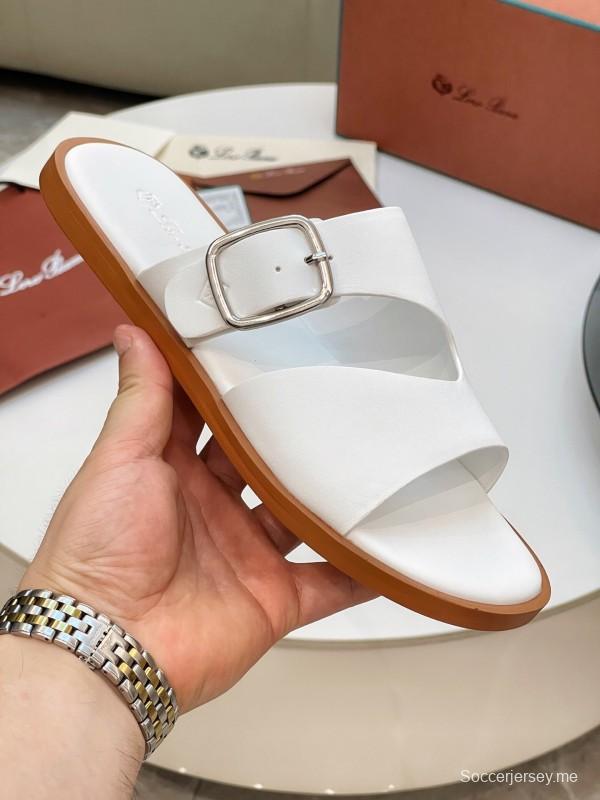 صنادل لورو بيانا للرجال لربيع/صيف 2025 الكاجوال للرجال بخياطة عالية الجودة - AS00250