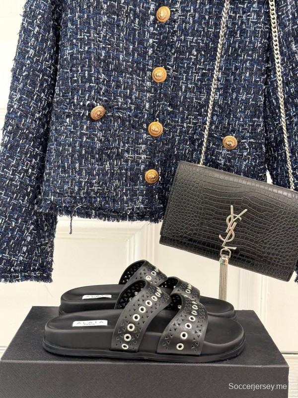 صندل ألايا لربيع وصيف 2025 كاجوال مجوف مجوف لربيع وصيف 2025 - KFY00260