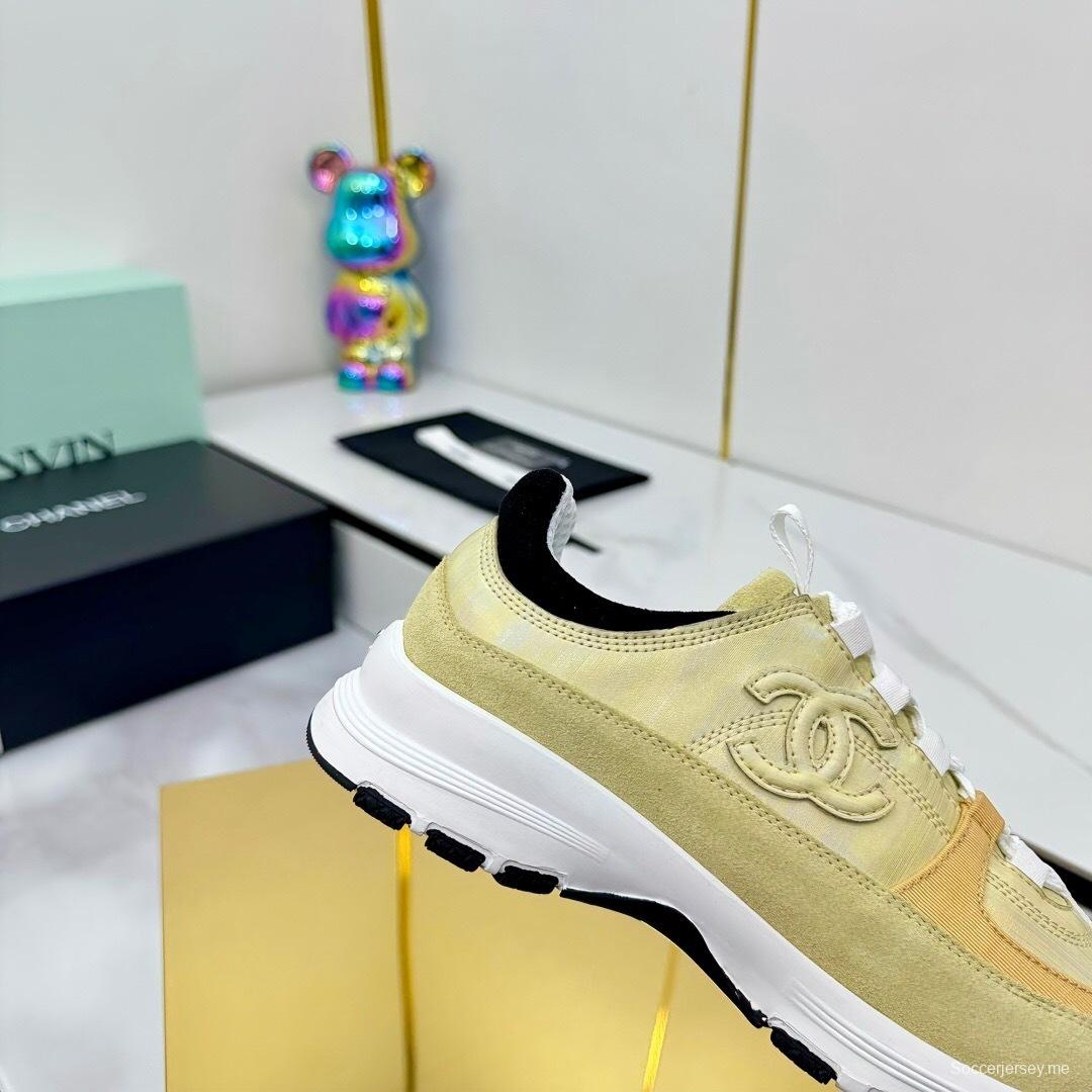 شانيل 2025 شانيل 2025 حذاء رياضي كاجوال بنعل مكتنزة - LY00310