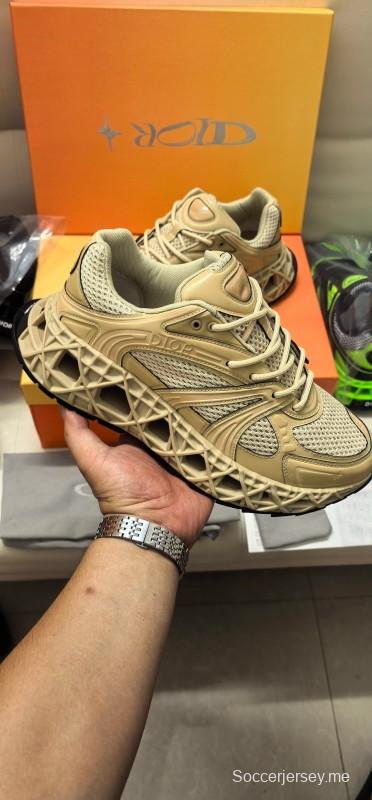 حذاء رياضي بتصميم ريترو - AS00400 من ديور B35 أبي أحذية رياضية بتصميم ريترو - AS00400