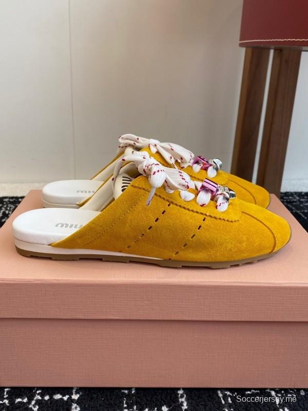 ميو ميو ميو حذاء كاجوال نصف دراج كاجوال ديكون - KFY00295