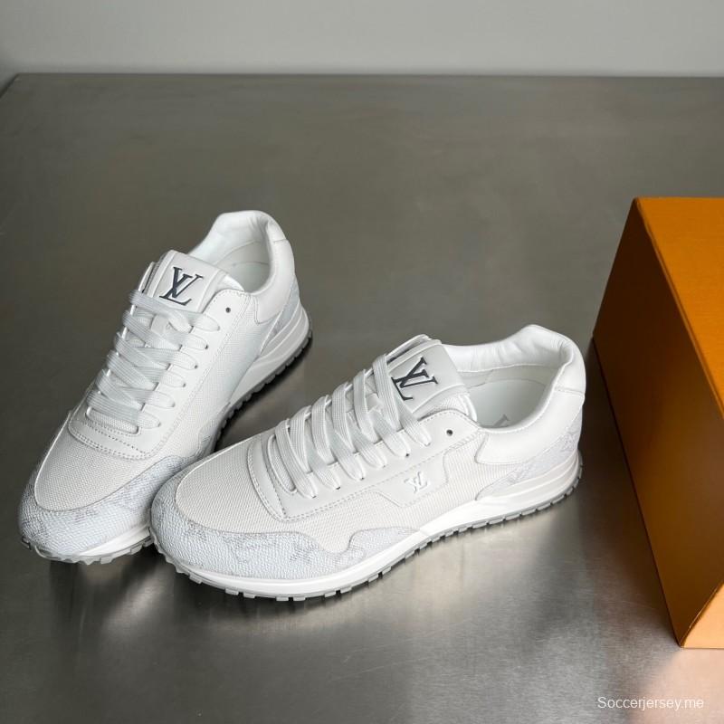 حذاء كاجوال للرجال من جلد العجل من جلد العجل من ليف رن اواي من جلد العجل برباط عند الأصابع المستديرة