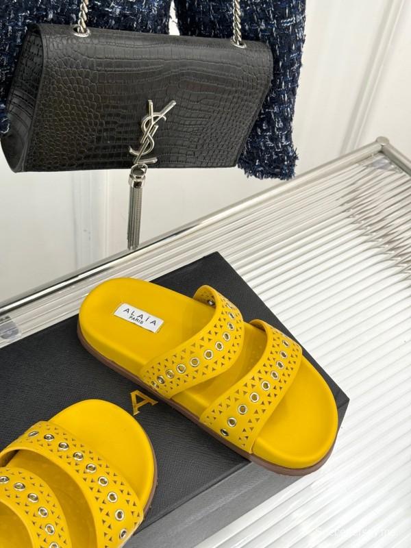 صندل كاجوال مجوف مجوف مجوف من ألايا 2025SS - KFY00260