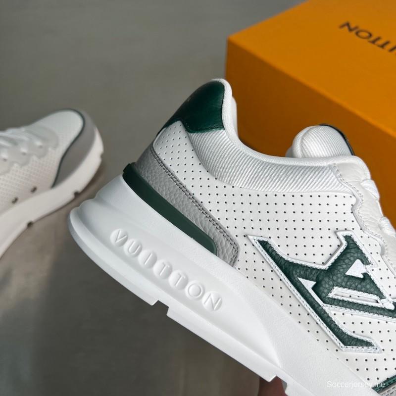 حذاء كاجوال كلاسيكي من الجلد الكلاسيكي برباط عند الأصابع المستديرة - YC