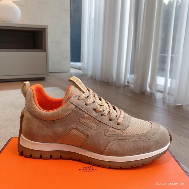 حذاء من نوع H من أوائل فصل الربيع بتصميم كلاسيكي بريطاني ملون متماسك - AS00380