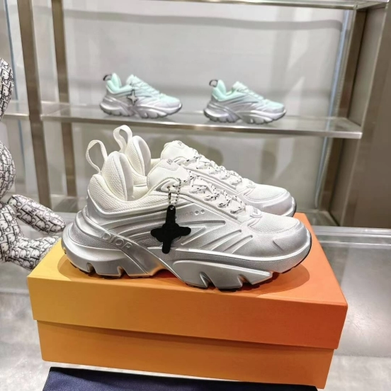 حذاء رياضي بتصميم ريترو - AS00380 من ديور B44 أبي - AS00380