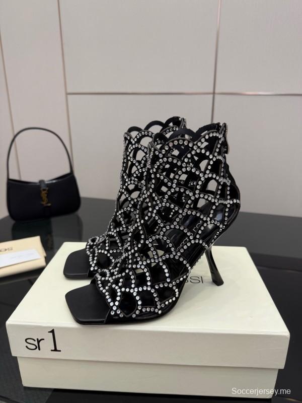 صنادل سيرجيو روسي صندل حورية البحر 2025 من مجموعة SS كوليكشن بشبكة صيد السمك - KFY00470