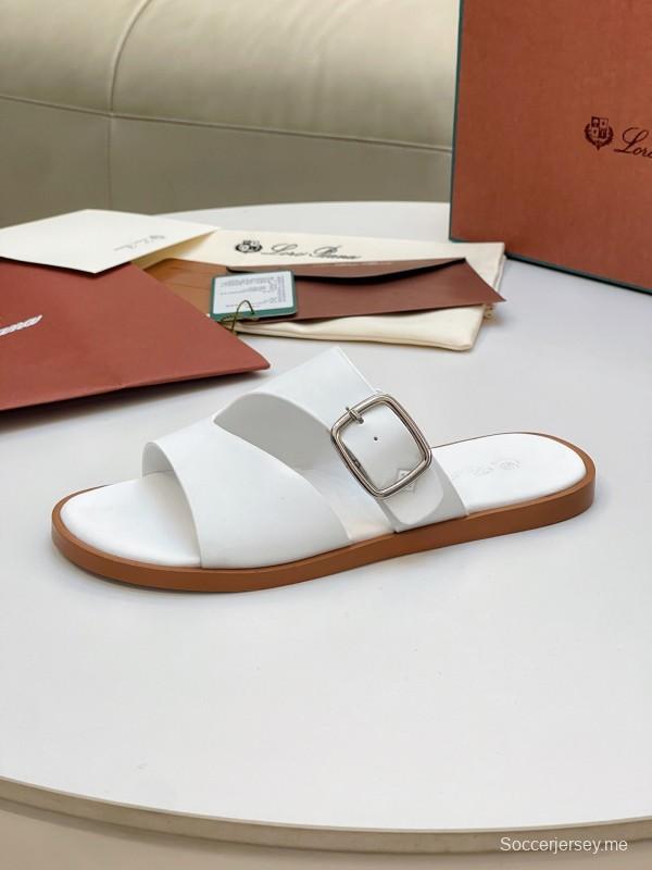 صنادل لورو بيانا للرجال لربيع/صيف 2025 الكاجوال للرجال بخياطة عالية الجودة - AS00250