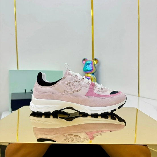 شانيل 2025 شانيل 2025 حذاء رياضي كاجوال بنعل مكتنزة - AS00310