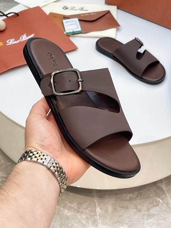 شباشب لورو بيانا 2025/SS للرجال لربيع وصيف مع خياطة عالية الجودة ونعل مريح - AS00250