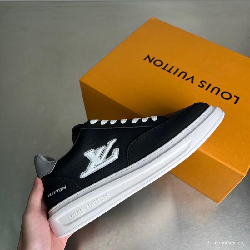 حذاء رياضي رجالي من لويس فويتون بيفرلي هيلز برقبة منخفضة للرجال - YC