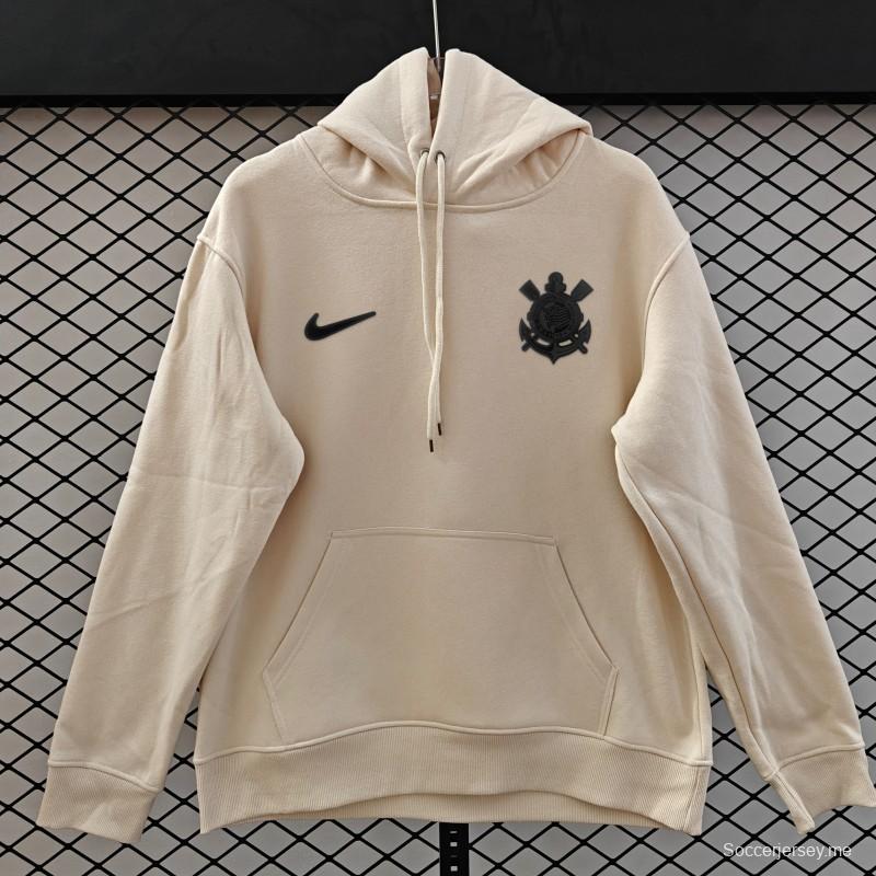 إصدار اللاعب 25/26 كورينثيانز سترة سوداء كاملة بسحاب أسود - 9 ألوان