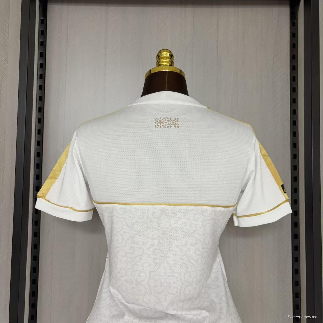 25/26 للنساء قميص فاسكو دا جاما إصدار خاص باللون الأوف وايت