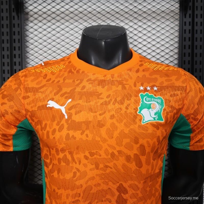 2026 نسخة اللاعب قميص كوت ديفوار الرئيسي