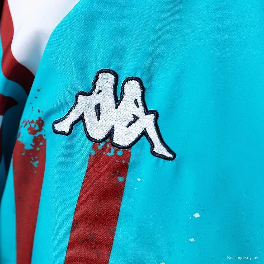 1996/97 سترة واقية من الرياح على طراز برشلونة BARCA#9