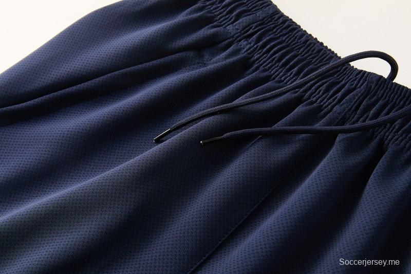 2026 NIKE سترة بيضاء بسحاب كامل + بنطال طويل