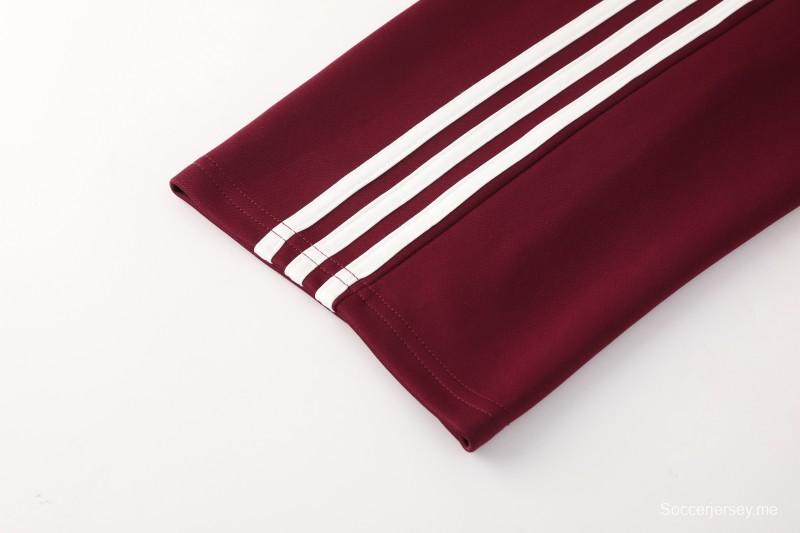 2026 Adidas x OASIS سترة بزر سحاب كامل + بنطال طويل