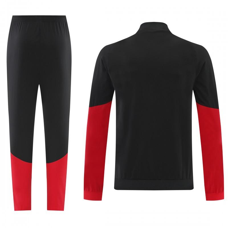 2026 ألمانيا سترة واقية من الرياح سوداء + بنطال طويل