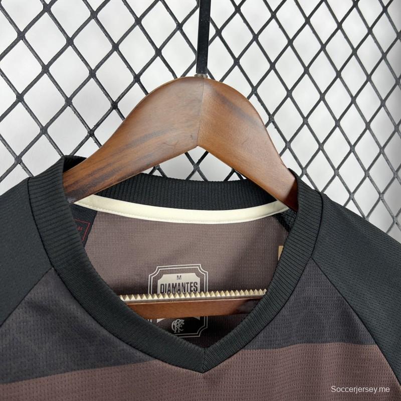 2025/26 قميص خاص لفريق فلامنغو للسيدات ضد فريق ديامانتي نيجرو