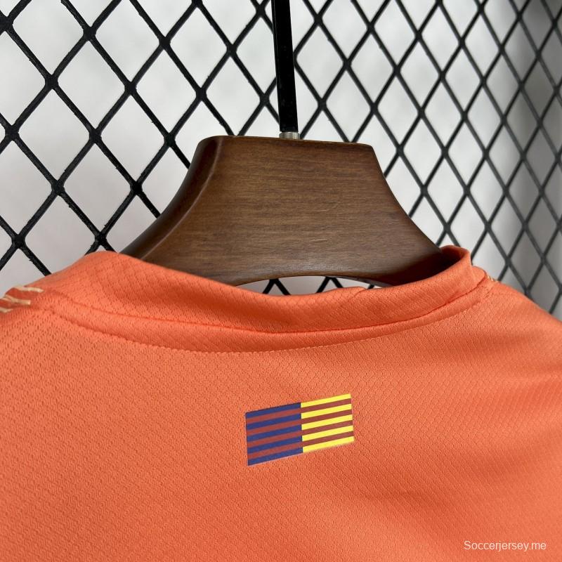 2025/26 طقم حارس مرمى برشلونة للأطفال