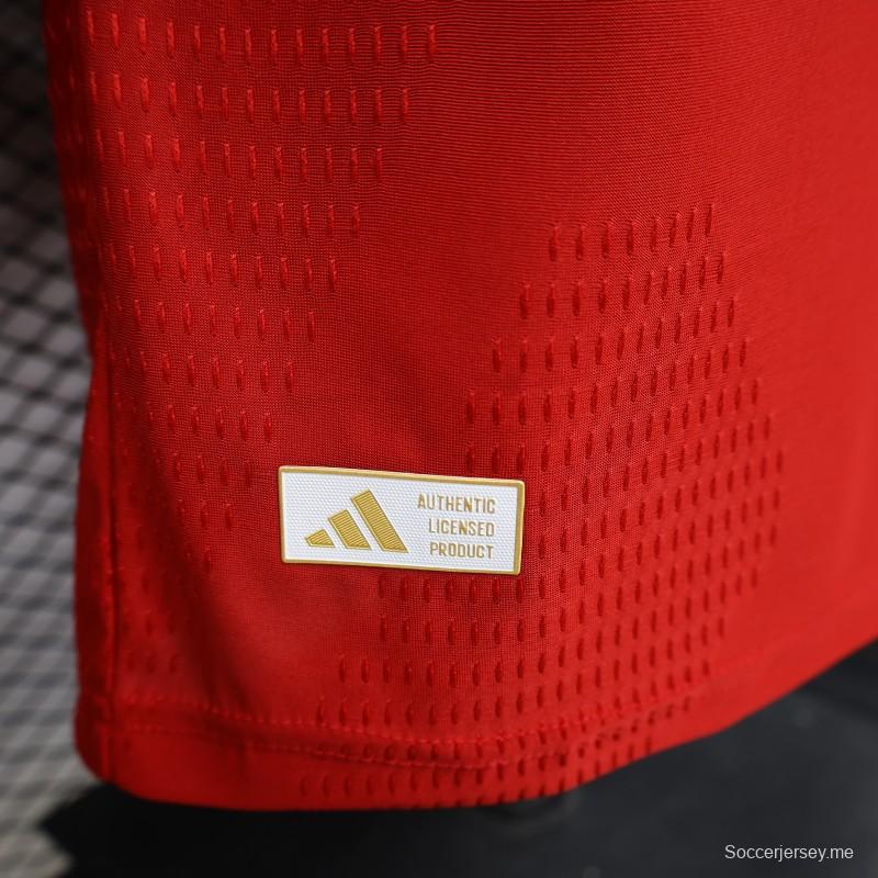 قميص أرسنال الأحمر والأبيض للمباريات على أرضه، إصدار اللاعبين 26/27