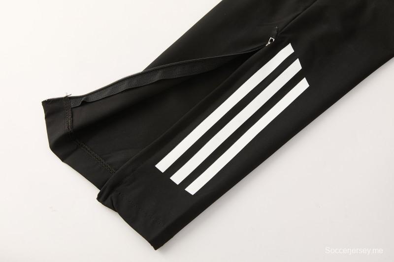 26/27 طقم رياضي من ليفربول باللون الأخضر مع سترة بغطاء رأس وسحاب كامل + بنطال طويل أسود