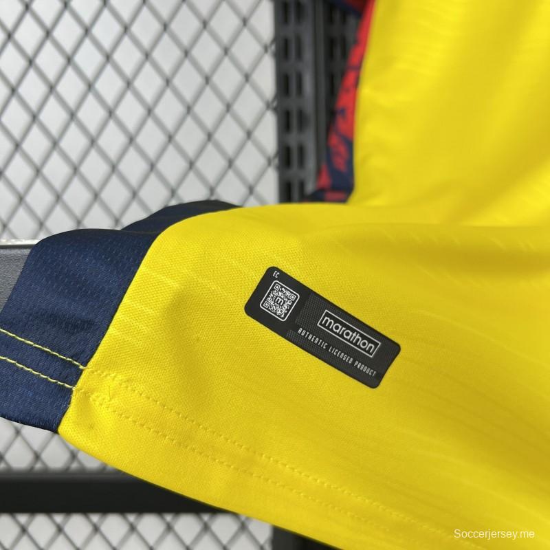 قميص إكوادور الرجالي للمباريات على أرضها في كأس العالم 2026