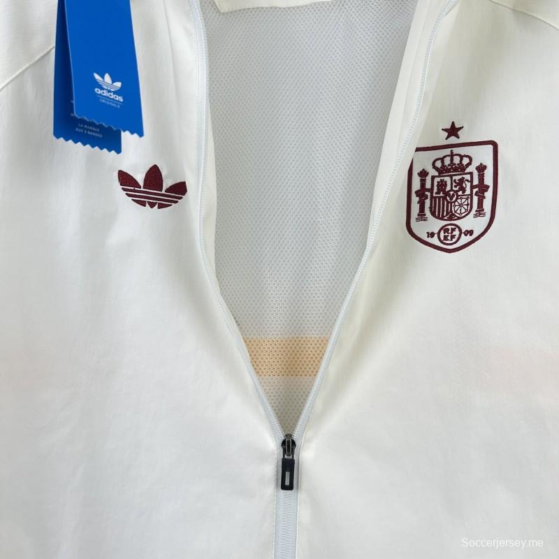 سترة واقية من الرياح للرجال من منتخب إسبانيا لكأس العالم 2026