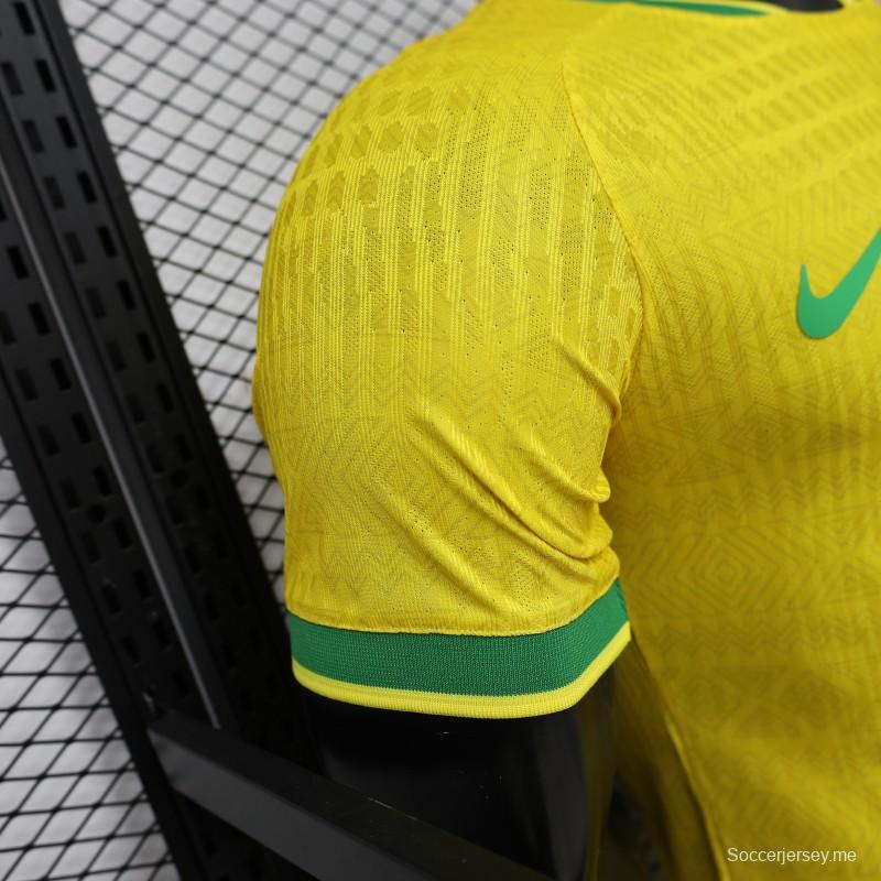 قميص اللاعب الإصدار 2026، قميص البرازيل الأصفر للعب على أرضها، إصدار خاص