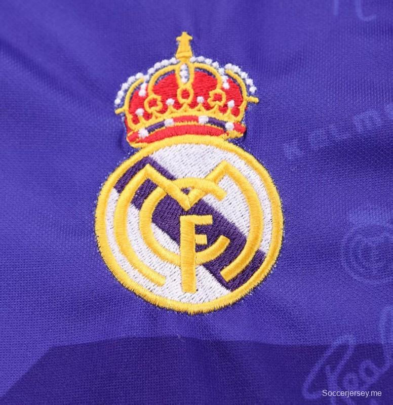 قميص ريال مدريد للخارج للأطفال طراز ريترو 94/96