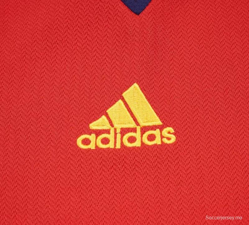 قميص المنتخب الإسباني الرئيسي بنمط رجعي لعام 1998