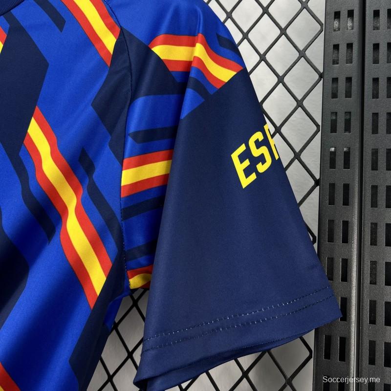 قميص إسبانيا للرجال قبل مباراة كأس العالم 2026