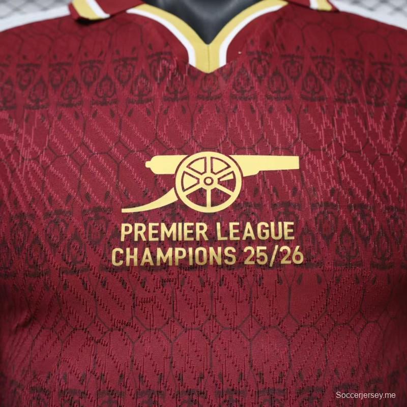 قميص اللاعب الإصدار 26/27، الإصدار الخاص بفريق أرسنال