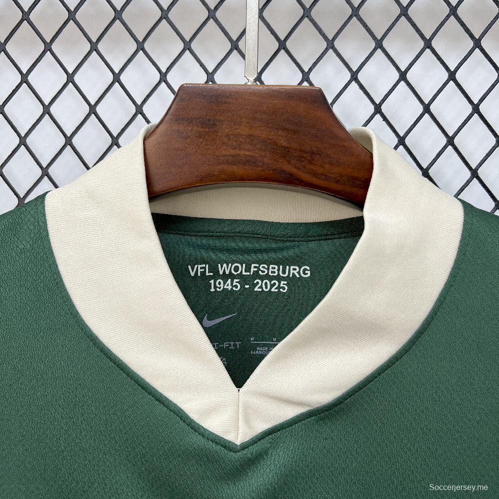 2025/26 قميص ملعب فولفسبورغ للرجال 2025/26 فولفسبورغ مايلوت ستاديوم