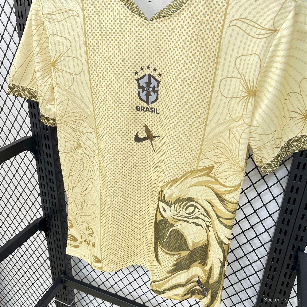 2025/26 قميص رياضي رجالي للرجال من إصدار الببغاء البرازيلي